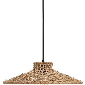 Ażurowa wiklinowa lampa wisząca Sari 43cm